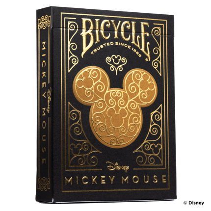 Bicycle Playing Cards Disney - Black & Gold Mickey