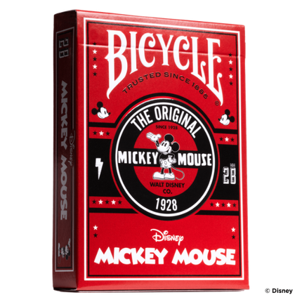 Bicycle Playing Cards Disney - Classic Mickey (Red)