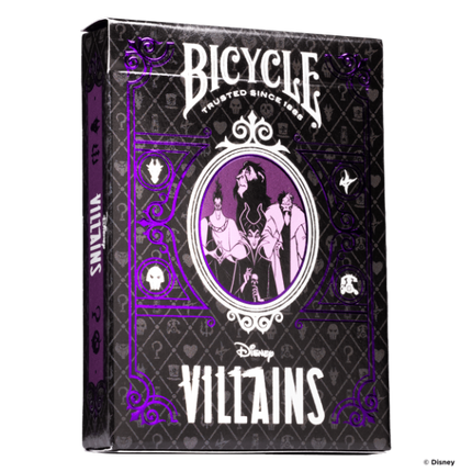 Bicycle Playing Cards Disney - Villains (Purple)
