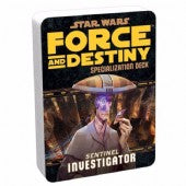Star Wars - Force and Destiny Investigator Specialization Deck