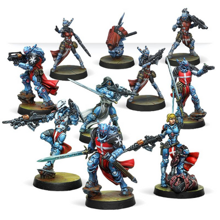 Infinity Code One - Military Order Hospitaller Action Pack PanOceania