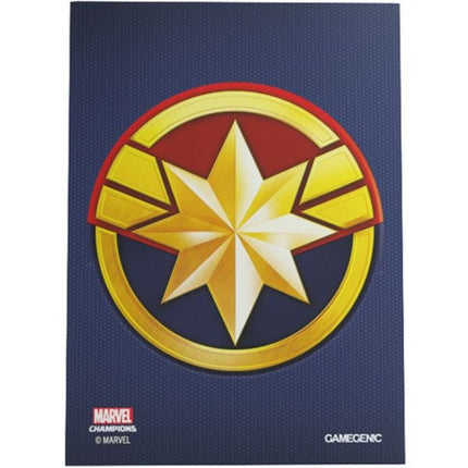 Marvel Champions Sleeves - Captain Marvel Art