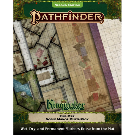 Pathfinder Second Edition: Flip-Mat: Kingmaker Adventure Path Noble Manor Multi-Pack