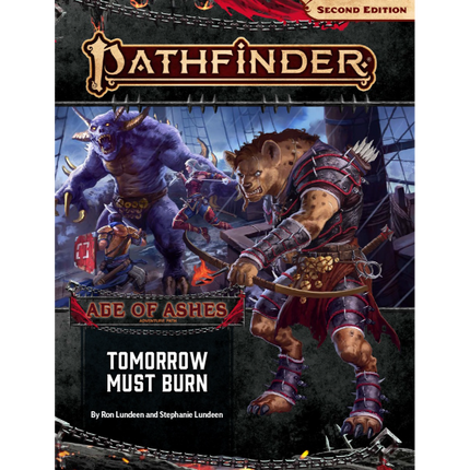 Pathfinder Second Edition Adventure Path: Tomorrow Must Burn