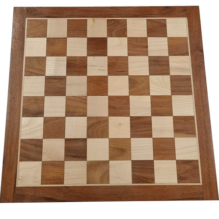Chess Board - Coleford Flat Board Acacia 53cm