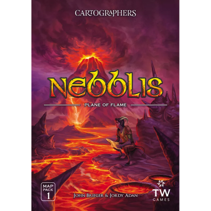 Cartographers - Nebblis Plane of Flame Map Pack