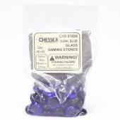 Chessex Accessories Dark Blue Glass Stones (approx