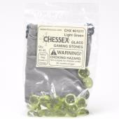 Chessex Accessories Light Green Glass Stones (appr