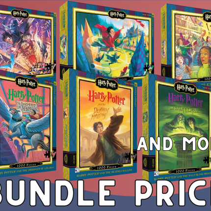 Harry Potter Jigsaw Puzzle Bundle