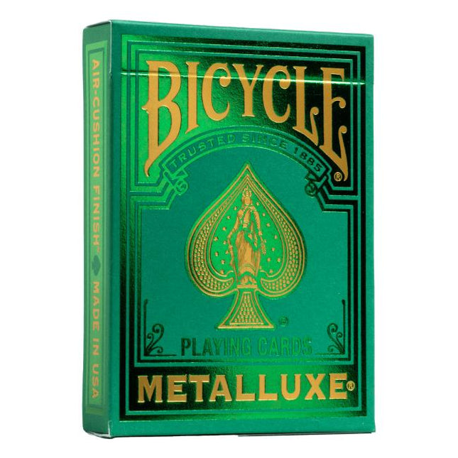 Bicycle Playing Cards - Metalluxe Green 2022