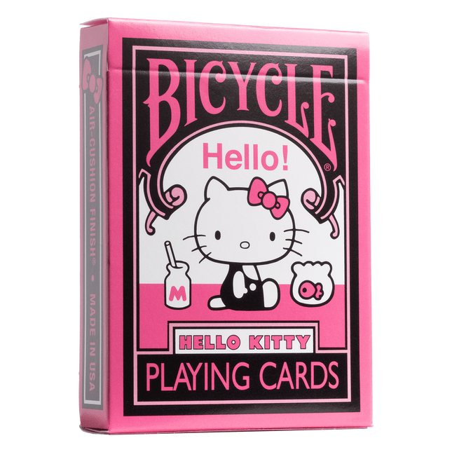 Bicycle Playing Cards - Hello Kitty Black/Pink