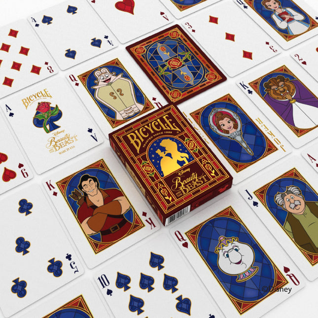 Bicycle Playing Cards - Disney Beauty and the Beast