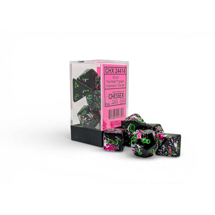 Polyhedral Brush Dice - 7D Paintball