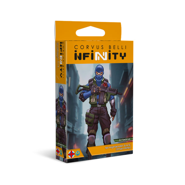 Infinity - 1st Highlander S.A.S. (Chain Rifle)