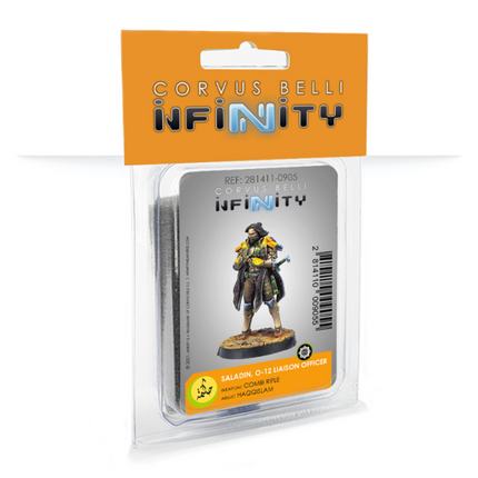 Infinity - Saladin, O-12 Liaison Officer (Combi Rifle) Haqqislam