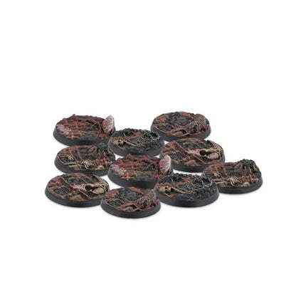 Warcrow - 30mm Scions of Yaldabaoth Scenery Bases, Alpha Series