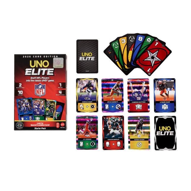 UNO Elite NFL 2026 - Starter Pack (Core Edition)