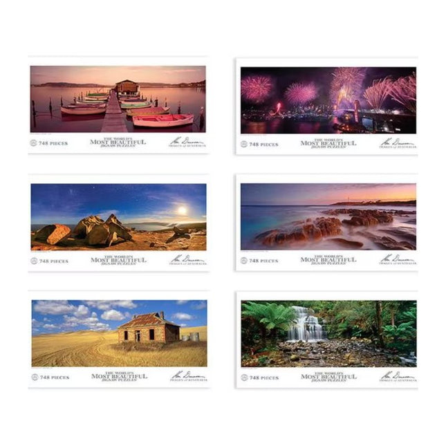 The World's Most Beautiful - Ken Duncan 748pc - Series 1 (Assorted pack of 6)