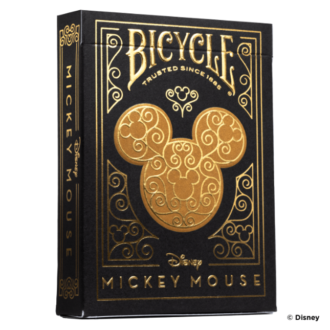 Bicycle Playing Cards Disney - Black & Gold Mickey