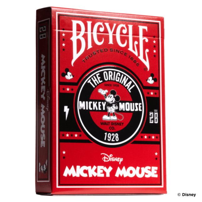 Bicycle Playing Cards Disney - Classic Mickey (Red)