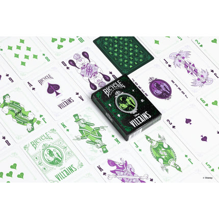 Bicycle Playing Cards Disney - Villains (Green)
