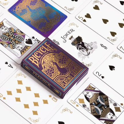 Bicycle Playing Cards - Purple Peacock