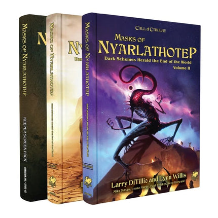 Call of Cthulhu - Masks of Nyarlathotep - Slipcase Set