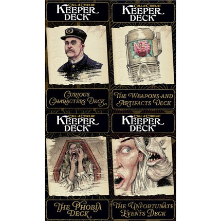 Call of Cthulhu - Keeper Decks (2nd Edition)