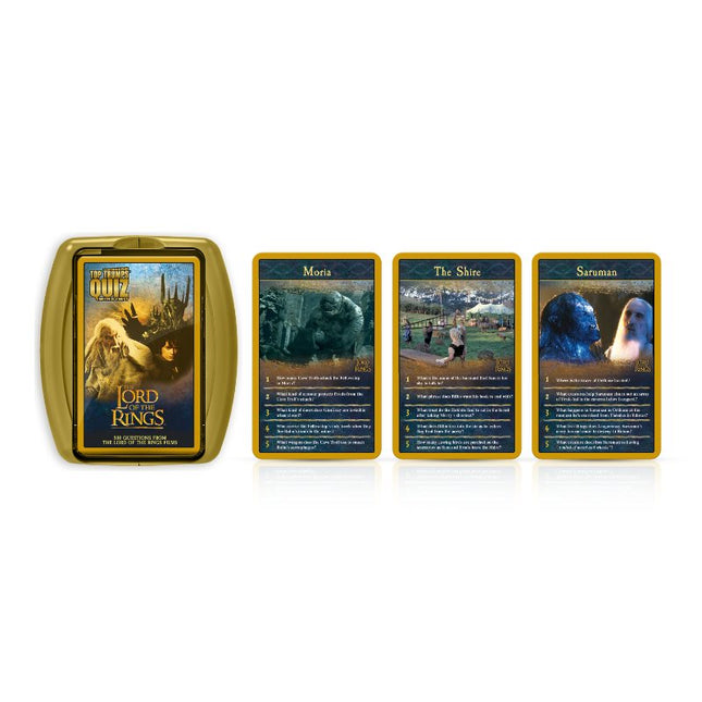 Top Trumps Quiz - Lord of the Rings