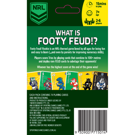Footy Feud! Rookie - NRL Edition
