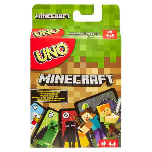 UNO - Minecraft (Available in Cases of 8)