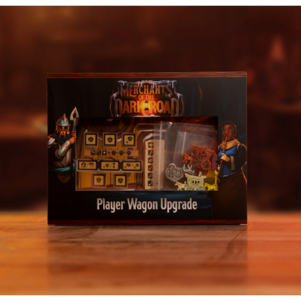 Merchants of the Dark Road - Player Wagon Boards (Deluxe Upgrade)