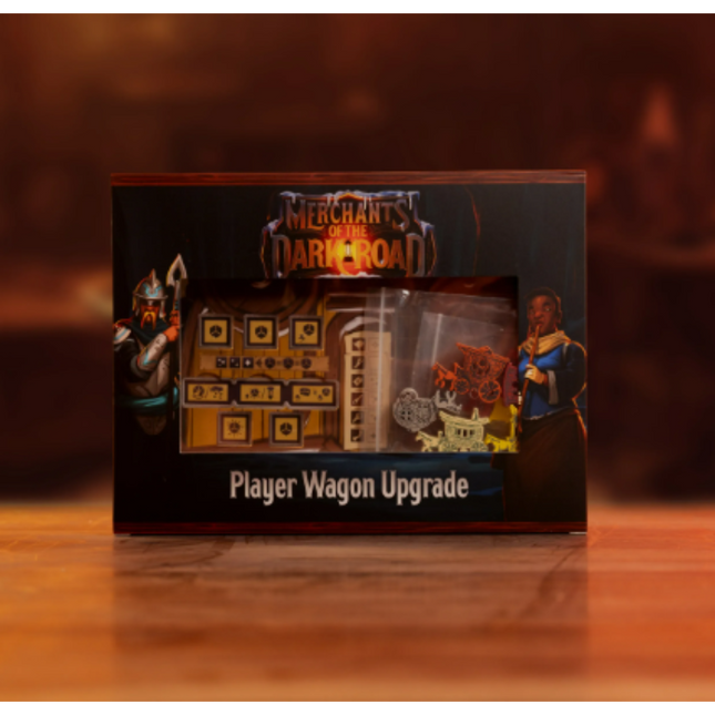 Merchants of the Dark Road - Player Wagon Boards (Deluxe Upgrade)