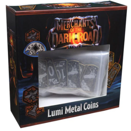 Merchants of the Dark Road - Metal Lumi Coins