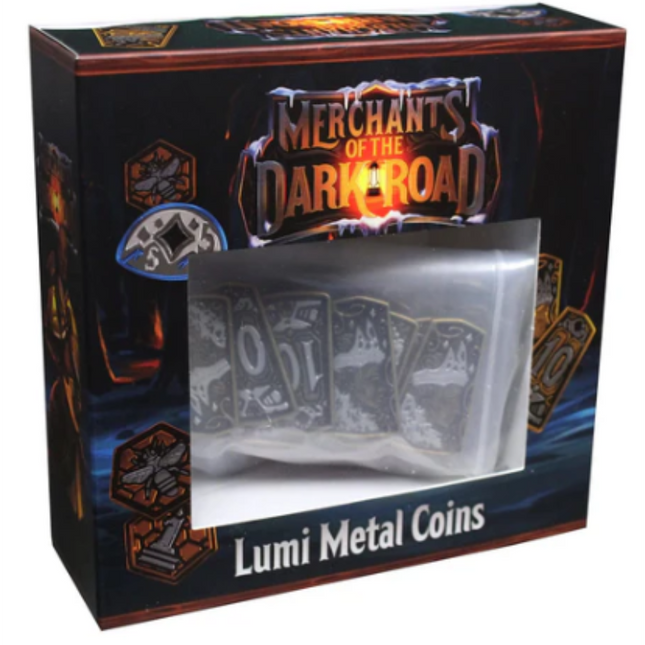 Merchants of the Dark Road - Metal Lumi Coins