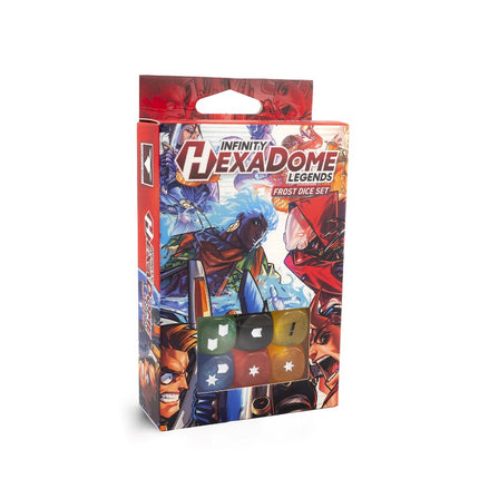 Infinity - HexaDome Legends - Frost Dice Set