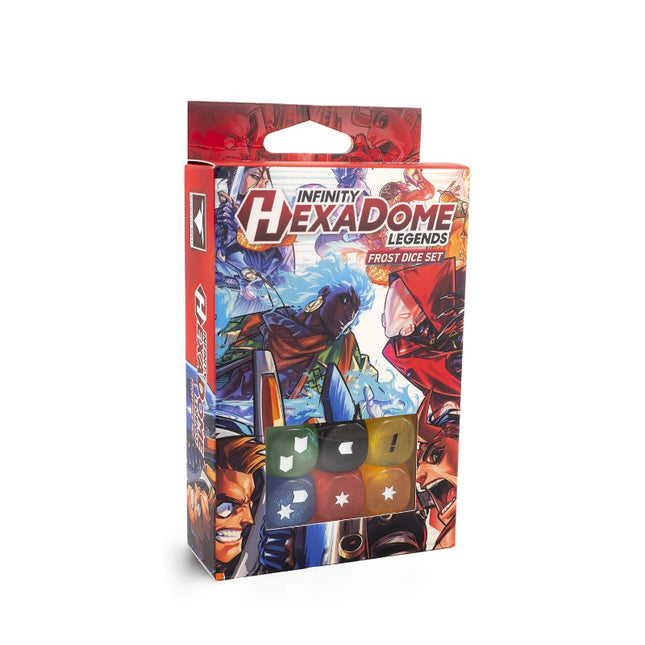 Infinity - HexaDome Legends - Frost Dice Set
