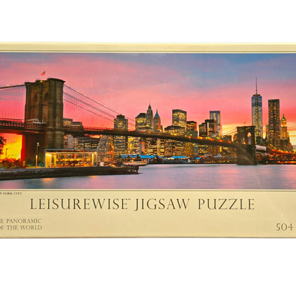 Leisurewise 504pc Puzzles - (Assorted pack of 6)