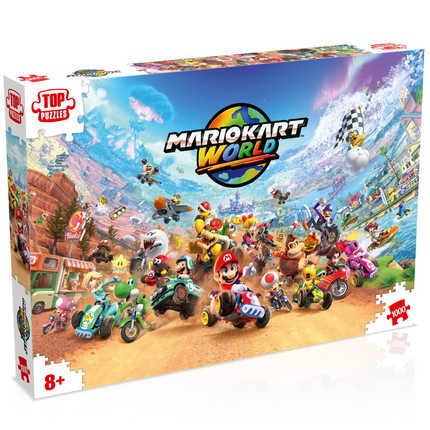 Mario Kart World - 1000pc Puzzle