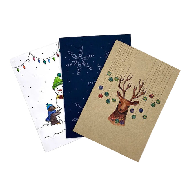 Puzzle Holiday Cards (Set of 3)