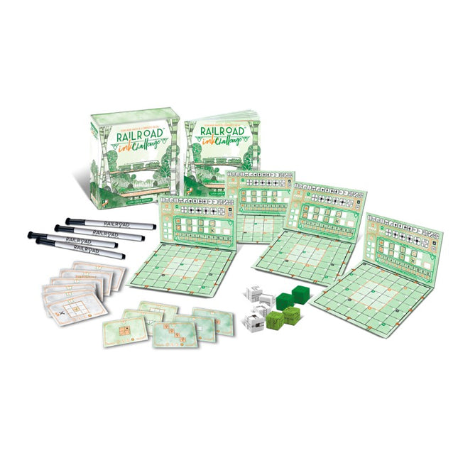 Railroad Ink Challenge - Lush Green