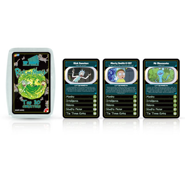 Top Trumps Limited Edition - Rick and Morty