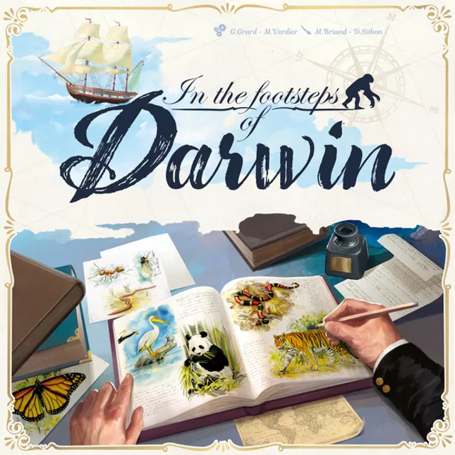 In the Footsteps of Darwin - Spiel des Jahres Nominee 2024 - Meeple Exclusive