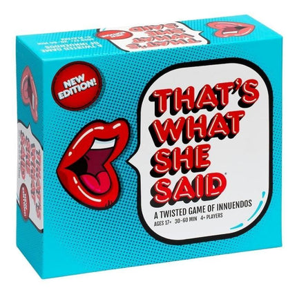 Thats What She Said New Edition