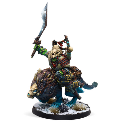 Warcrow - Mounted Wrathmane