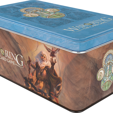 War of the Ring The Card Game - Free Peoples Card Box and Sleeves (Radagast version)