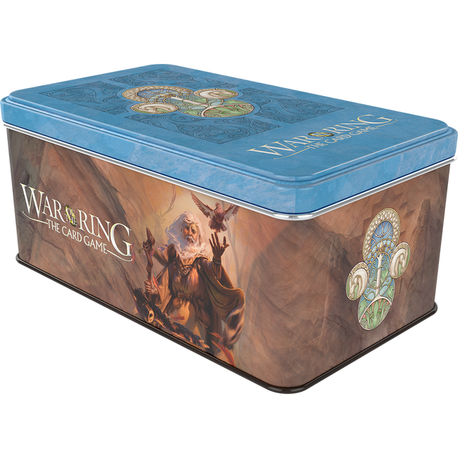 War of the Ring The Card Game - Free Peoples Card Box and Sleeves (Radagast version)