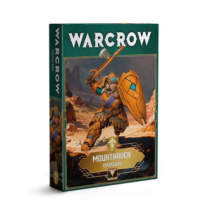 Warcrow - Mounthaven Officers