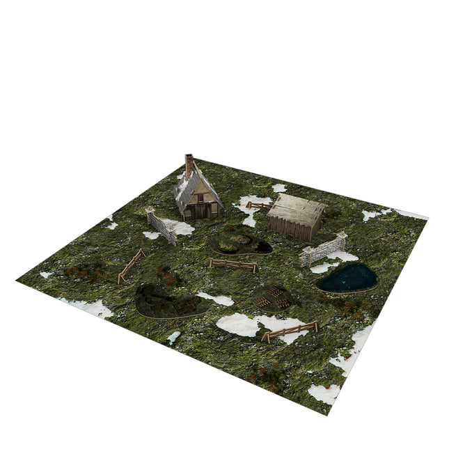 Warcrow - Bakhlia Farm Scenery Pack