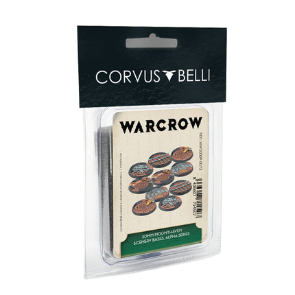 Warcrow - 30mm Mounthaven Scenery Bases, Alpha Series